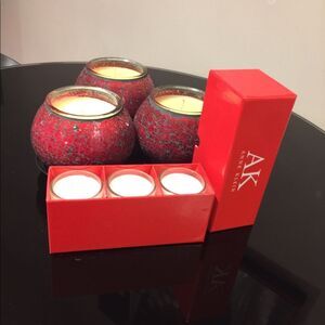 3 Ann Klein candles
